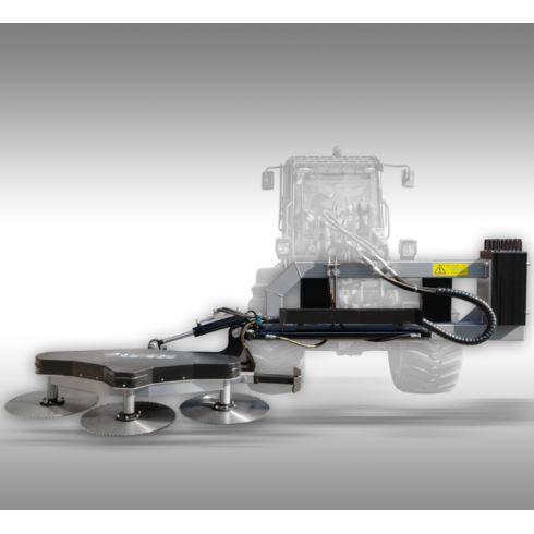 Scie élagueuse Jansen AS-600, Chargeur frontal