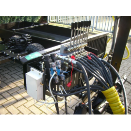 Commande hydraulique pour remorque forestière Jansen HRW-15