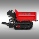 Dumper à chenilles Jansen RD-1000 – tribenne hydraulique – Vanguard 14 CV – charge 1 000 kg – largeur 80 cm