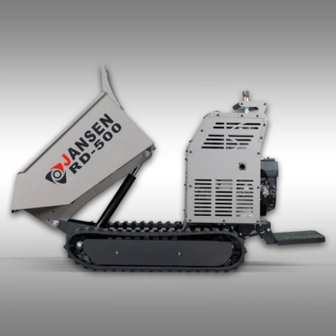Dumper à chenilles Jansen RD-500 – moteur essence 9 CV – hydrostatique – benne basculante 500 kg