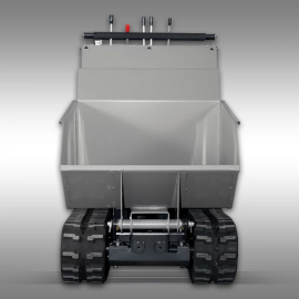 Dumper à chenilles Jansen RD-500 – moteur essence 9 CV – hydrostatique – benne basculante 500 kg