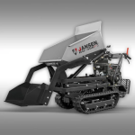 Dumper à chenilles Jansen RD-300proS – autochargeur, benne haut déversement – 6 vitesses – 9 CV – 500 kg