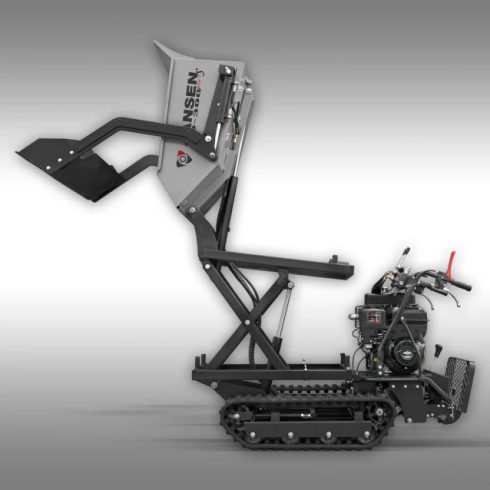 Dumper à chenilles Jansen RD-300proS – 9 CV – benne haut déversement