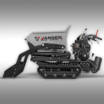 Dumper à chenilles Jansen RD-300proS – autochargeur, benne haut déversement – 6 vitesses – 9 CV – 500 kg