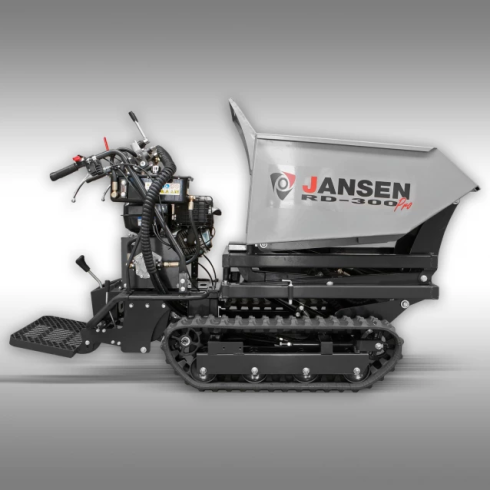 Dumper à chenilles Jansen RD-300pro – benne haut déversement hydr.