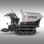 Dumper à chenilles Jansen RD-300pro – benne haut déversement hydraulique – Briggs & Stratton 10 CV – 500 kg
