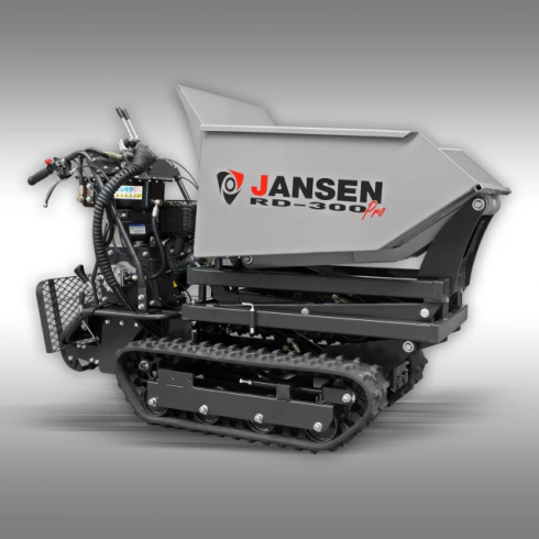 Dumper à chenilles Jansen RD-300pro – benne haut déversement hydr.