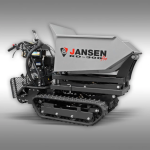Dumper à chenilles Jansen RD-300pro – benne haut déversement hydraulique – Briggs & Stratton 10 CV – 500 kg