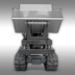 Dumper à chenilles Jansen RD-300pro – benne haut déversement hydraulique – Briggs & Stratton 10 CV – 500 kg