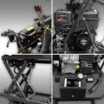 Dumper à chenilles Jansen RD-300pro – benne haut déversement hydraulique – Briggs & Stratton 10 CV – 500 kg