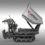 Dumper à chenilles Jansen RD-300pro – benne haut déversement hydraulique – Briggs & Stratton 10 CV – 500 kg
