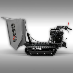 Dumper à chenilles Jansen RD-300 – moteur Briggs&Stratton 10 CV – benne hydraulique – 6 vitesses – 500 kg
