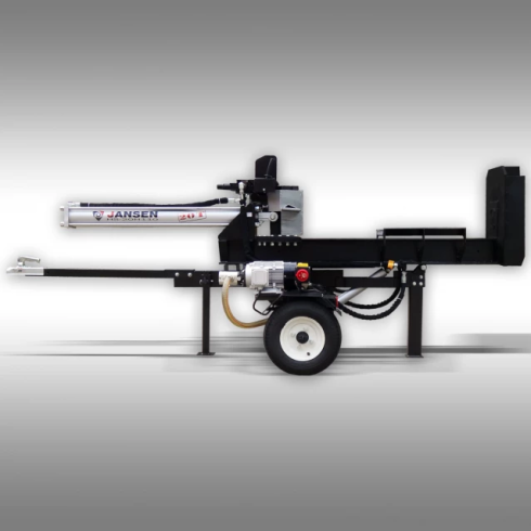 Fendeuse de bûches Jansen HS-20H110E – 400 V – 20 T – 110 cm – Verticale