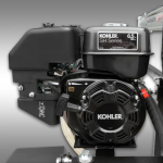 Fendeuse de bûches verticale Jansen HS-20H110 – 20 t – 110 cm – moteur Kohler 6,5 CV – hydraulique