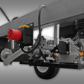 Fendeuse de bûches Jansen HS-22A62K, Essence+Électrique, 22T, 62cm