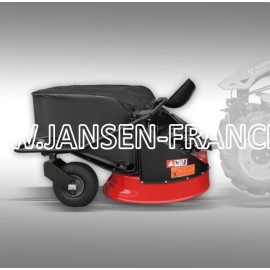 Tondeuse rotative 100cm pour motoculteur Jansen MGT-420 et MGT-600E