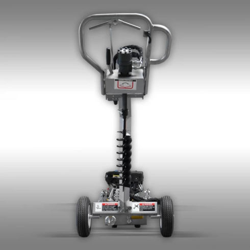 Tarière hydraulique Jansen PB-100 avec 5 forets