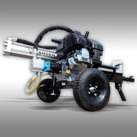 Fendeuse de bûches Jansen HS-12L53 – 12 T – 50 cm – 6,5 CV – horizontale