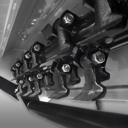 Gyrobroyeur Jansen EFGCH-155 cm, Déport latéral hydraulique