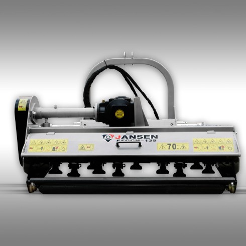 Gyrobroyeur Jansen EFGCH-135 cm, Déport latéral hydraulique