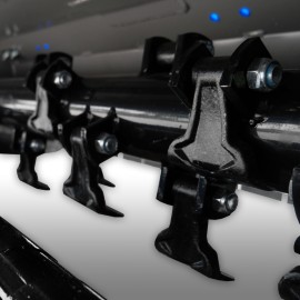 Gyrobroyeur Jansen EFGCH-135 cm, Déport latéral hydraulique