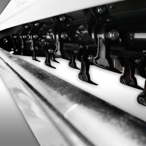 Gyrobroyeur Jansen EFGCH-240 cm, Déport latéral hydraulique