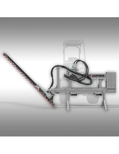Taille-haies pour tracteur Jansen THS-180 – Chargeur frontal