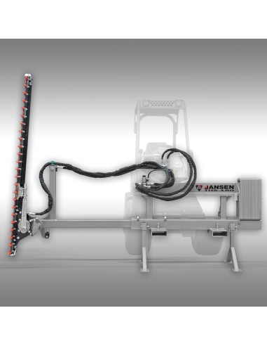 Taille-haies pour tracteur Jansen THS-180 – Chargeur frontal