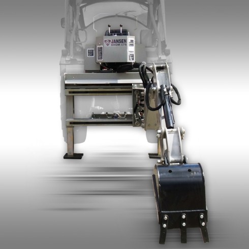 Pelle arrière Jansen BHSM-175, Godet 300mm inclus
