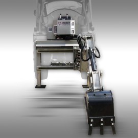 Pelle arrière Jansen BHSM-175, Godet 300mm inclus