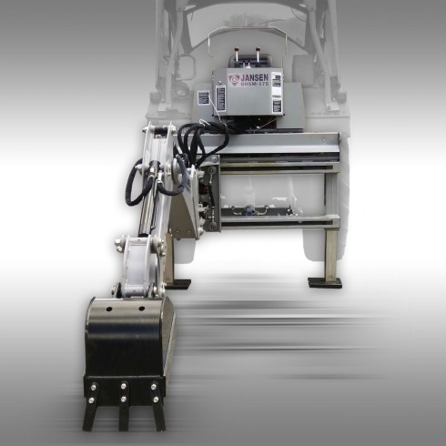 Pelle arrière Jansen BHSM-175, Godet 300mm inclus