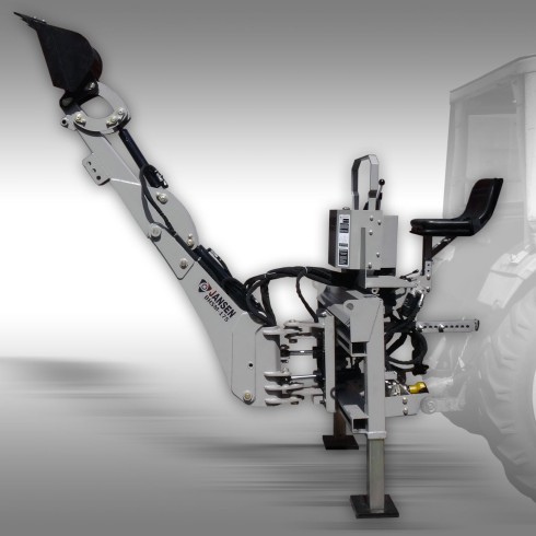 Pelle arrière Jansen BHSM-175, Godet 300mm inclus