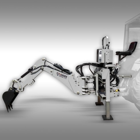 Pelle arrière Jansen BHSM-175, Godet 300mm inclus