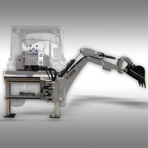 Pelle arrière Jansen BHSM-175, Godet 300mm inclus