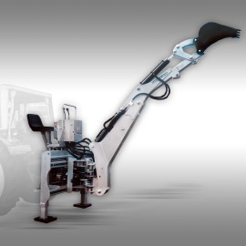 Pelle arrière Jansen BHSM-225, Godet 400mm inclus