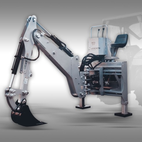 Pelle arrière Jansen BHSM-225, Godet 400mm inclus