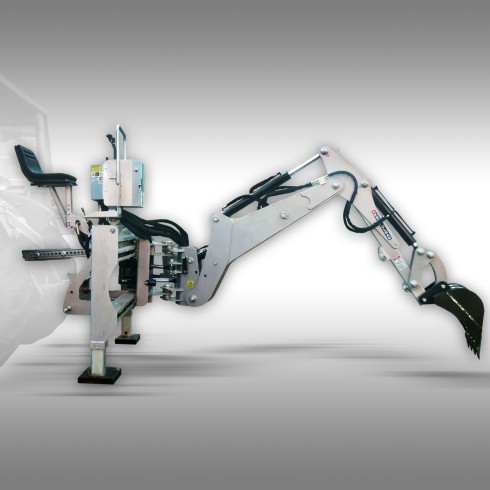 Pelle arrière Jansen BHSM-225, Godet 400mm inclus