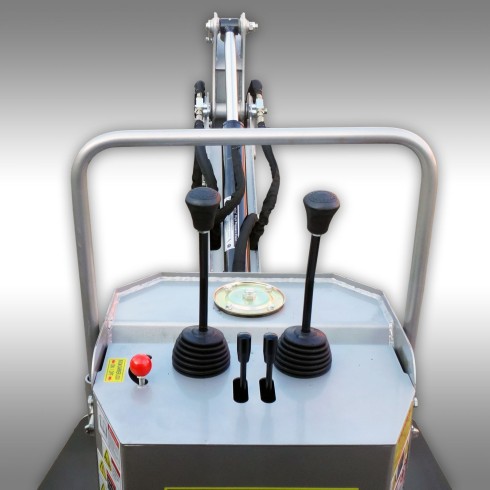 Pelle arrière Jansen BHSM-225, Godet 400mm inclus