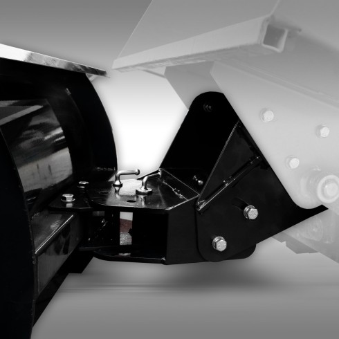 Lame à neige pour dumper à chenilles Jansen RD-200 / RD-300 (S) / RD-500