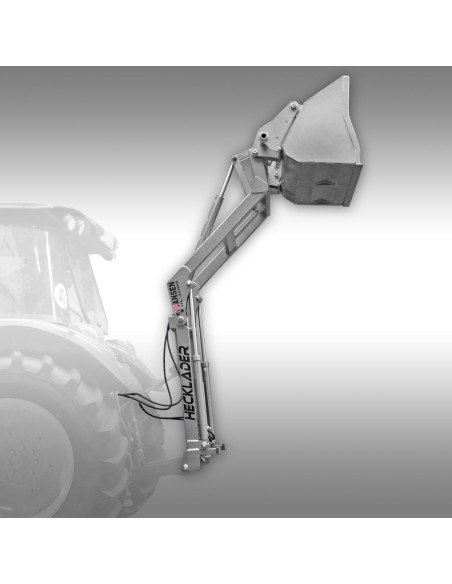 Chargeur arrière Jansen HL-3000 – Godet hydraulique – Attelage-Euro