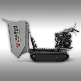 Dumper à chenilles Jansen RD-200 – moteur essence 9 CV – benne hydraulique – 500 kg