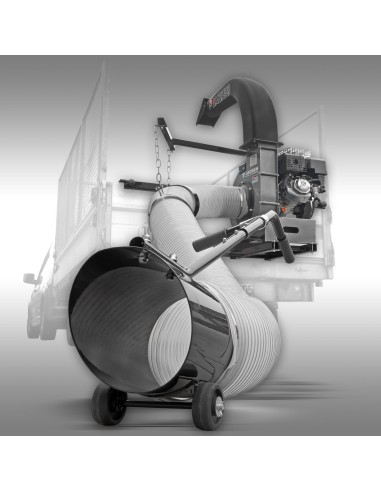 Aspirateur / souffleur à feuilles Jansen LG-1300 – 13 CV – 3 800 m³/h