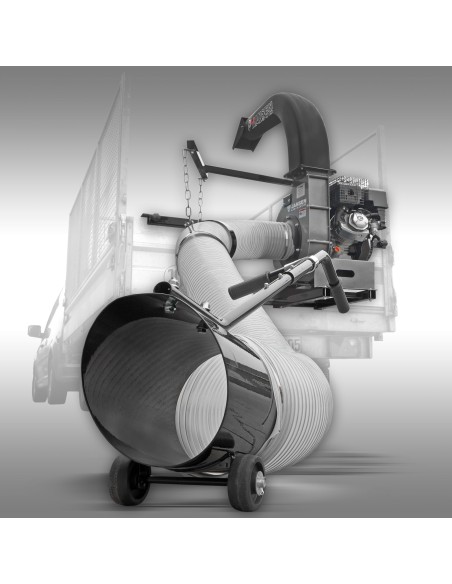 Aspirateur / souffleur à feuilles Jansen LG-1300 – 13 CV – 3 800 m³/h