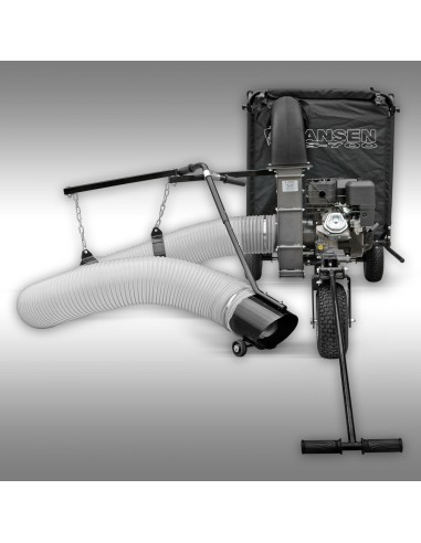 Aspirateur de feuilles Jansen LS-700 – 13 CV – 700 L – tuyau Ø 200 mm