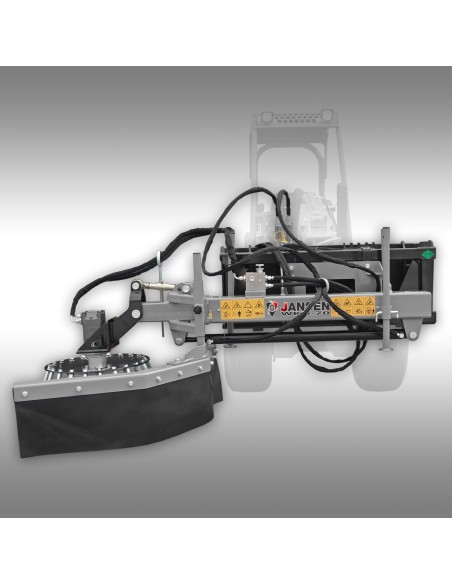 Brosse de désherbage Jansen WKB-70 – Hydraulique – 70 cm