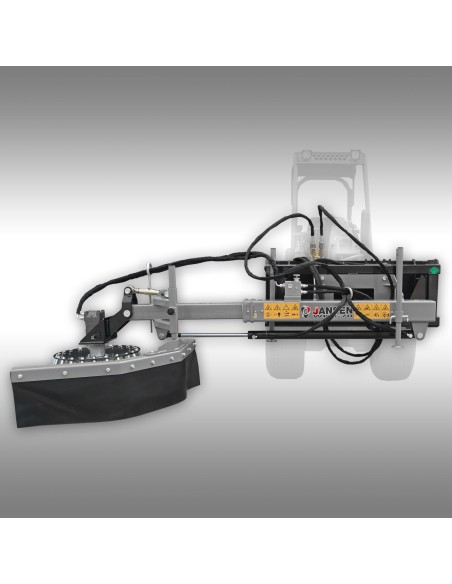 Brosse de désherbage Jansen WKB-70 – Hydraulique – 70 cm