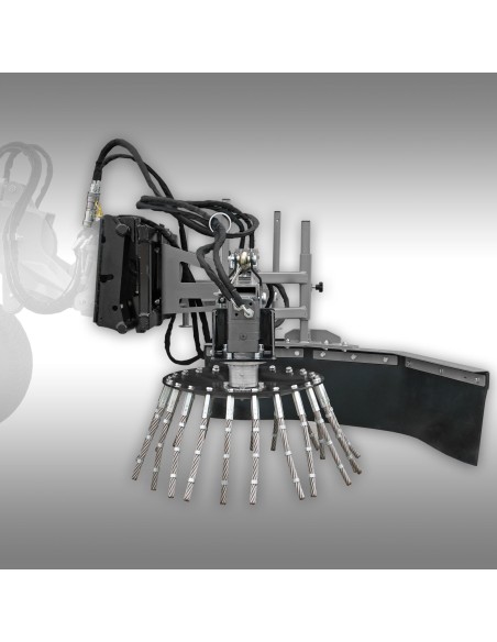 Brosse de désherbage Jansen WKB-70 – Hydraulique – 70 cm