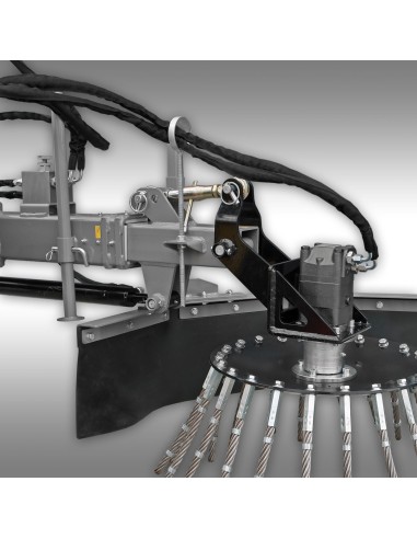 Brosse de désherbage Jansen WKB-70 – Hydraulique – 70 cm