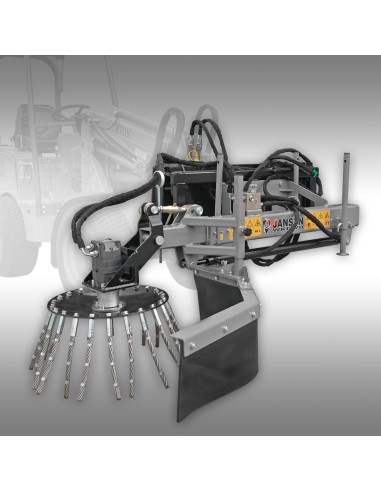 Brosse de désherbage Jansen WKB-70 – Hydraulique – 70 cm