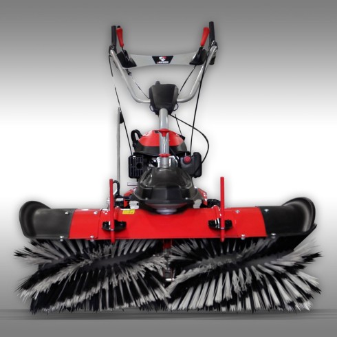 Balayeuse Jansen MKB-500 E + Lame de déneigement, Bac & Démarreur électrique